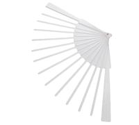 DECOMELODY Marco de Abanico Plegable Varillas de Plástico, Estructura para Abanicos de Bricolaje, Uso en Decoración de Bodas y Fiestas, Adecuado para Aficionados al Arte Manual