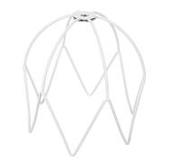DECOMELODY Metal Lamp Guard Cage Vintage French Style Adjustable Handmade Lampshade Frame For Floor Lamps And Pendant Lighting Home Decor