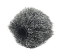 DECOMELODY Mic Furry Windscreen Muff Protector para Micrófono de Cámara Antiviento de Peluche Artificial Compacto y Ligero para Grabación Exterior y Reducción de Ruido