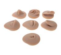 DECOMELODY Modelos Realistas de Silicona para Práctica de Tatuaje 7 Partes del Cuerpo Flexibles y Reutilizables para Entrenamiento Profesional y Clases Avanzadas