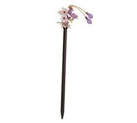 DECOMELODY Palillo Cabello Borlas Vintage 1 Unidad Tamaño Mediano Diseño Floral Chino Clásico para Mujer Boda y Vestimenta Han Tocado Oriental