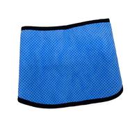 DECOMELODY Pañuelo Refrescante para Perros Bandana de Verano Transpirable con Autoenfriante Collar Frío Cómodo y Ecológico para Mascotas Azul con Puntos