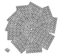 DECOMELODY Papel de Obsequio Fiesta Estampado Vaca 10 Hojas Papel Artesanal Envoltorio Manualidades Bricolaje Decoración Eventos Usos Múltiples