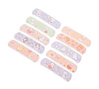 DECOMELODY Parche de Cuidado Adhesivo para Heridas 120 Unidades, Vendajes Transpirables y Protectores de Heridas, Diseño Infantil, para Primeros Auxilios en Niños