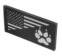 DECOMELODY Parche Decorativo para Arnés de Perro Resistente Nylon para Chaleco y Collar Fácil de Colocar para Perros Medianos y Grandes