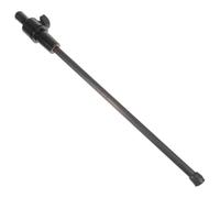 DECOMELODY Pasador Final para Contrabajo de Fibra de Carbono Negro, Varilla de Soporte Ajustable Orquestal, Accesorio Duradero y Ligero para Músicos de Contrabajo