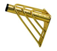 DECOMELODY Patas Metálicas para Muebles 18 CM Doradas Soporte Estable para Sofá Mesa de Centro y Cómoda Patas Cortas Resistentes de Hierro para Renovación y Ajuste de Altura