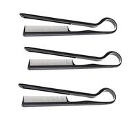 DECOMELODY Peine Alisador de Cabello V en Forma de V 3 Piezas Plástico Compacto para Salón Mujeres Uso Diario Cuidado Capilar