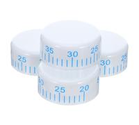 DECOMELODY Perilla de Control de Temperatura para Refrigerador 4 Unidades Interruptor de Dial Tapa de Agarre Blanca Ajuste Preciso del Termostato para Congelador y Frigorífico Doméstico