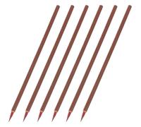 DECOMELODY Pinceles de caligrafía china 6pcs de madera para principiantes y profesionales, escritura suave, no suelta pelo, dibujo y pintura acuarela