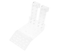 DECOMELODY Plataforma Flotante Acrílica para Tortugas Isla de Escalada Extraíble, Tamaño Mediano, para Acuario y Terrario, Adecuada para Descanso y Exposición Solar de Tortugas Pequeñas