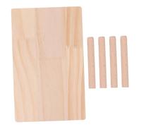 DECOMELODY Plataforma para Hámster de Madera Natural Tablero de Escalada Resistente y Seguro para Jaulas de Cobayas y Pequeñas Mascotas Fácil Instalación Medidas