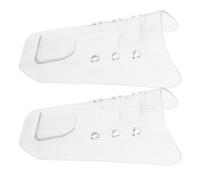 DECOMELODY Protector Transparente para Zapatos, Cordones Ajustables, Diseño Antipinchazos, Protege los Pies y el Cabello en Cortes de Pelo