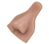 DECOMELODY Protésica de Silicona Nariz Falsa Flexible para Práctica de Perforación Simulación de Realista Herramienta de Enseñanza para Uso Profesional Exámenes Médicos