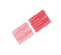 DECOMELODY Rizador de Pelo Herramientas de Peluquería de Plástico 12 Piezas 45 Mm para Peinar Cabello Ondas Grandes sin Calor Color Aleatorio para Mujer y Niña en Casa