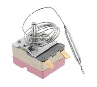 DECOMELODY Sensor Controlador de Temperatura Digital con Sonda de 5 MM para Máquina de Humo, Termostato de Repuesto Ajustable para Efectos Obsequios en Conciertos y Escenarios Profesionales