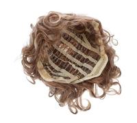 DECOMELODY Short Curly Wig For Women Heat Resistant Synthetic Fiber Natural Look Short Hair Wigs For Daily Wear Cosplay And Parties
