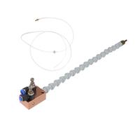 DECOMELODY Sistema de Lubricación por Niebla Refrigerante con Boquilla Ajustable para Torno Cnc y Fresadora Spray de Pulverización Direccional para Enfriamiento y Reducción Color Aleatorio