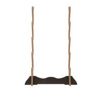 DECOMELODY Soporte Vertical para Baquetas de Batería Madera Grande, Expositor de 5 Niveles Multiuso para Guardar y Exhibir Baquetas, Accesorio de Percusión Compatible para Estudios