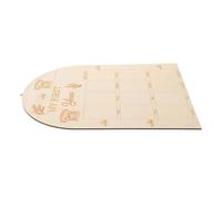 DECOMELODY Tablero de Fotos Primer Cumpleaños de Letrero Mensual de Madera para Recién Nacidos Tarjetas de Anuncio Neutrales para Niña y Accesorios Fotográficos para Momentos del