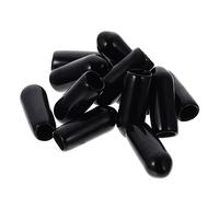 DECOMELODY Tapas De Goma Para Diademas 100 Unidades Tamaño Grande 7 Mm Protección Segura Accesorios Para Cabello Bricolaje Funda Caucho Para Extremos De Aros