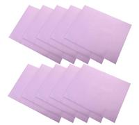 DECOMELODY Tapete Desechable para Manicura 125 Hojas Manteles Impermeables Papel No Tejido para Salón Mesas de Belleza Uso Profesional y Doméstico Almohadilla Limpia Púrpura