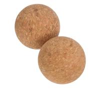 DECOMELODY Tapones de Bola de Madera 2 Piezas para Botellas de Vidrio, Sellado Hermético y Duradero Ideales para Vino y Bebidas Hogar