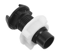 DECOMELODY Tornillo y Tuerca para Manija de Tanque de Inodoro Ensamblaje Plástico Negro Compatible Mayoría de Marcas Repuesto Fácil Instalación para Reparación de Fugas y Mejora del Baño