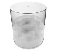 DECOMELODY Transparent Acrylic Display Case For Collectible Figurines Dustproof Showcase Organizer Cabinet For Home and Office with Panoramic View and Protection