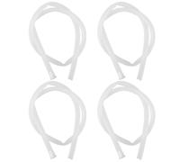 DECOMELODY Tubería De Silicona Para Bomba De Agua Potable Tubo De Entrada Práctico Compatible Electricidad Hogar Cocina y Comedor Paquete De 4 Unidades 50 Cm Duración Prolongada