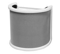 DECOMELODY U-shaped Mic Windscreen Shield para Micrófonos de Mano Protector Antiviento con Función Antirruido Accesorio Multifuncional para Grabación Clara Fácil Instalación y Diseño