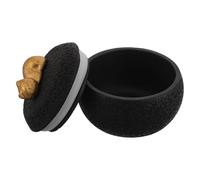 DECOMELODY Urna para Cenizas de Mascotas Caja Conmemorativa Pequeña de Cemento para Gatos con Diseño Elegante y Sello Hermético Resistente la Humedad para Recuerdos Duraderos