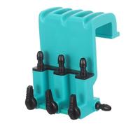 DECOMELODY Válvula de Control de Aire para Acuario de 3 Vías Regulador Verde ABS para Bomba de Aire Válvula de Retención para Pecera Divisor de Flujo para Tanques y Acuarios