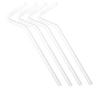 DECOMELODY Varillas de Vidrio para Esparcir Células 6 MM Diámetro 4 Unidades Accesorios de Laboratorio Biológico para Cultivo Celular y Placas Petri Reutilizables y Resistentes a Alta