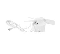 DECOMELODY Ventilador de Techo Portátil Compacto para Dormitorio con Mando Distancia Temporizador y USB sin Taladro Ventilador Colgante para Camping Dormitorio y Viaje