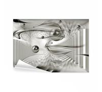 decomonkey Fotomural abstracción 350x256 cm XL Papel pintado Mural fotográfico Papel pintado mural Papel pintado para paredes Efecto 3D Arquitectura Esferas