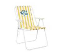 Deconation Bayadère - Silla ultra plegable para exteriores (44 x 52 x 75 cm), color amarillo
