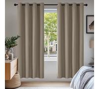 Deconovo Cortinas Opacas Térmicas para Dormitorio y Salón, 2 Piezas