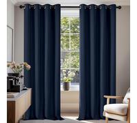 Deconovo Cortinas Opacas Térmicas para Dormitorio y Salón, 2 Piezas