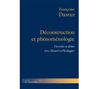 Déconstruction Et Phénoménologie (ebook)