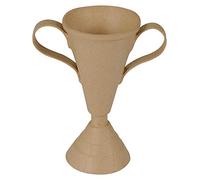 Décopatch AC844C - Soporte de papel marrón maché, 9 x 14,5 x 18 cm, corte