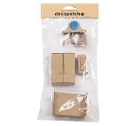 Décopatch AC924C - Assortiment de 6 miniatures - Chambre