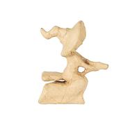 Décopatch AP201C - Una Bruja en su Escoba - Soporte de Papel Mache - Decoración de Halloween