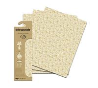 Décopatch C790C - Pochette 3 Feuilles Foil Ref 790