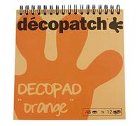 Décopatch Decopad, Naranja, Madera, 1x15x16cm