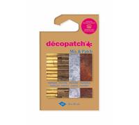Décopatch- Hoja, Multicolor, Medium (Clairefontaine Rhodia DP040C)
