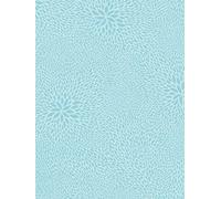Décopatch FDA701O - Une pochette de 20 feuilles 30x40 cm Faux uni bleu glacier