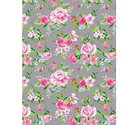 Décopatch FDA716O - Une pochette de 20 feuilles 30x40 cm Roses