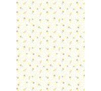 Decopatch - fda785 C Papel Número 784 Paquete (Amarillo, eiscream, 395 x 298 mm), ideal para sus papmachés, 20 hojas