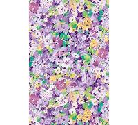 Décopatch- Lote de 20 Hojas de 30 x 40 cm, diseño Floral, Color Morado 1, pensamientos, Sheets (Clairefontaine Rhodia FDA828C)